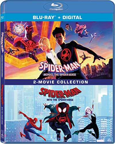 Spider Man Across the Spider Verse  Spider Man Into the Spider Verse   Multi Feature (Disc)   Blu ray + Digital