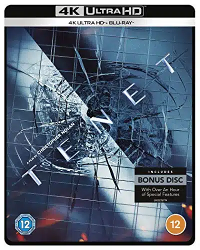 Tenet [Amazon Exclusive Limited Edition Steelbook] [K Ultra HD] [] [Blu ray] [Region Free]