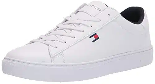 Tommy Hilfiger Men's Brecon Sneaker, White ,