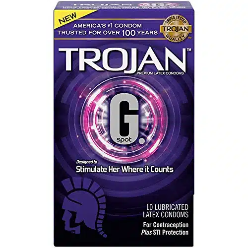 Trojan G. Spot Premium Lubricated Condoms   Count