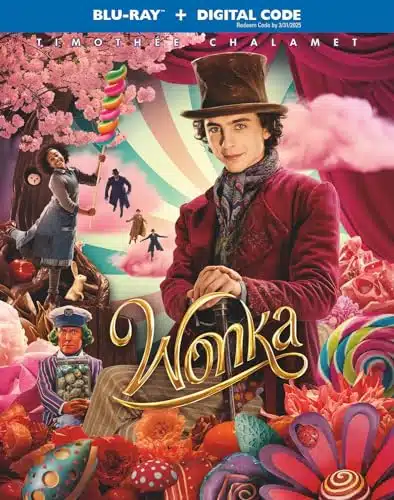 Wonka (Blu ray + Digital)