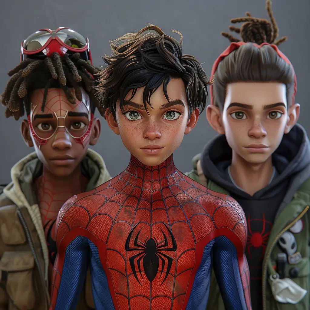 across the spiderverse