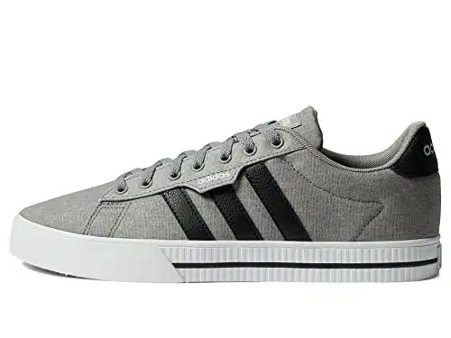 adidas Men's Daily Skate Shoe, Dove GreyCore BlackCloud White,