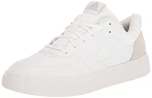 adidas Men's Park ST Sneaker, WhiteWhiteGrey,