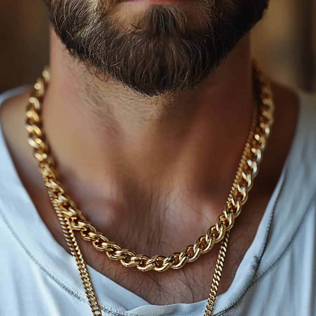 mens gold chain