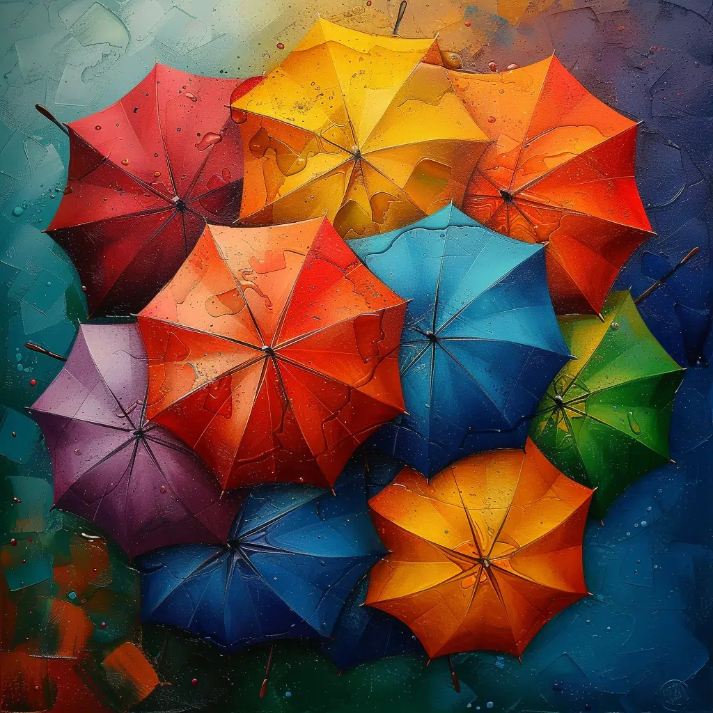 umbrellas