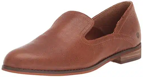 Lucky Brand Women's Ellanzo Loafer Flat, Ginger,