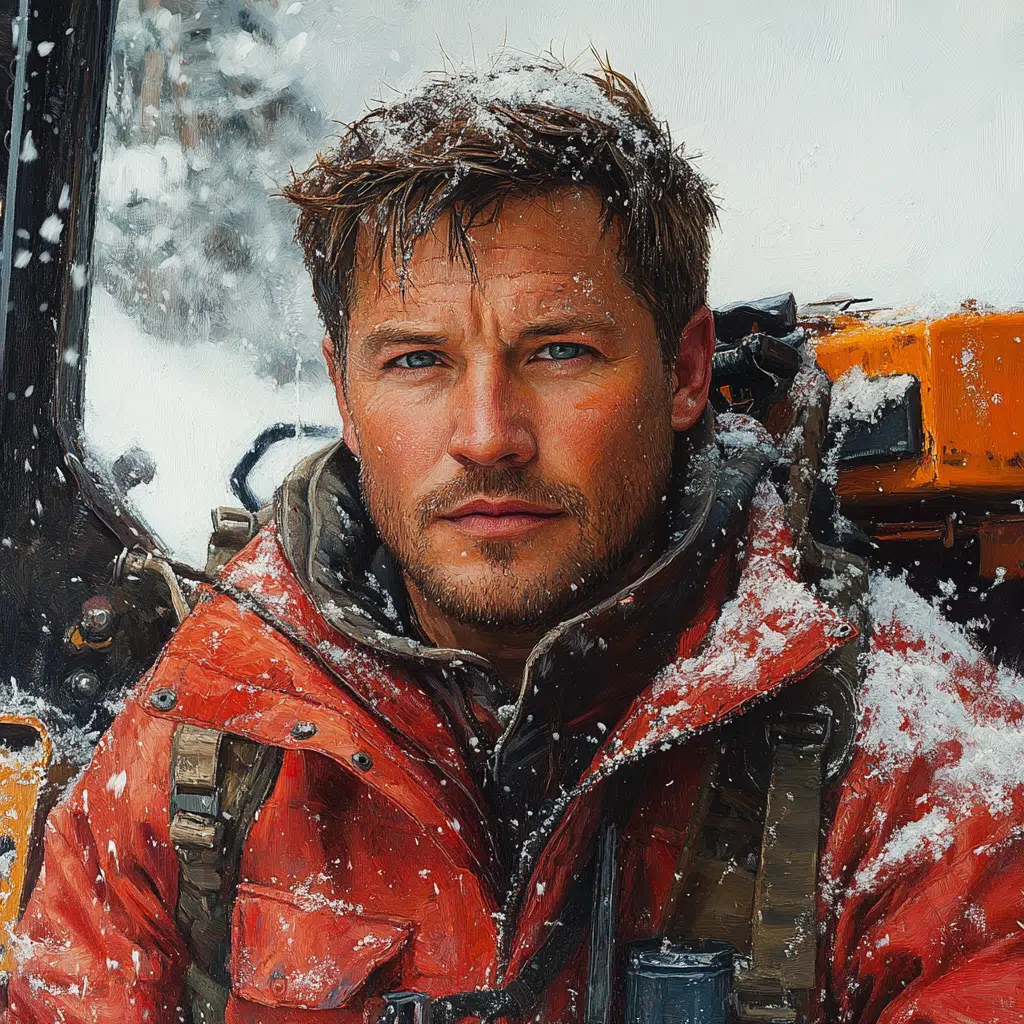 jeremy renner snow plow